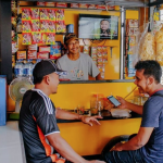 Photo of a neighborhood shop (warung) in Indonesia