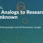 Tutorial - Using Analogs to Research the Unknown